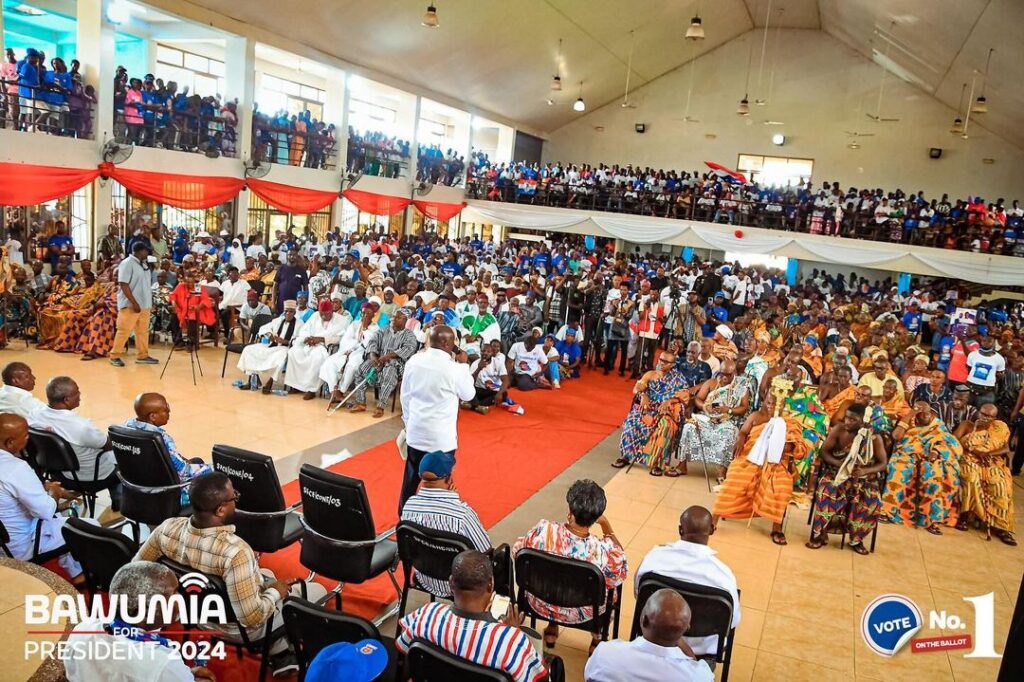 Dr. Bawumia addresses youth on tackling unemployment through digital economy